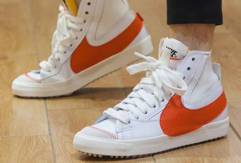Alternative view of Giày Nike Blazer Mid 77 ‘Jumbo Red Orange’ DH7690-100