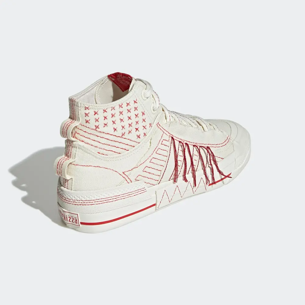 Giày Adidas Nizza High DL ‘Line Red’ GX8534 - Ảnh 4