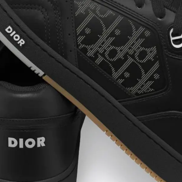 Alternative view of Giày Dior B27 Low ‘Oblique Black Gum’ 3SN272ZLO-H961