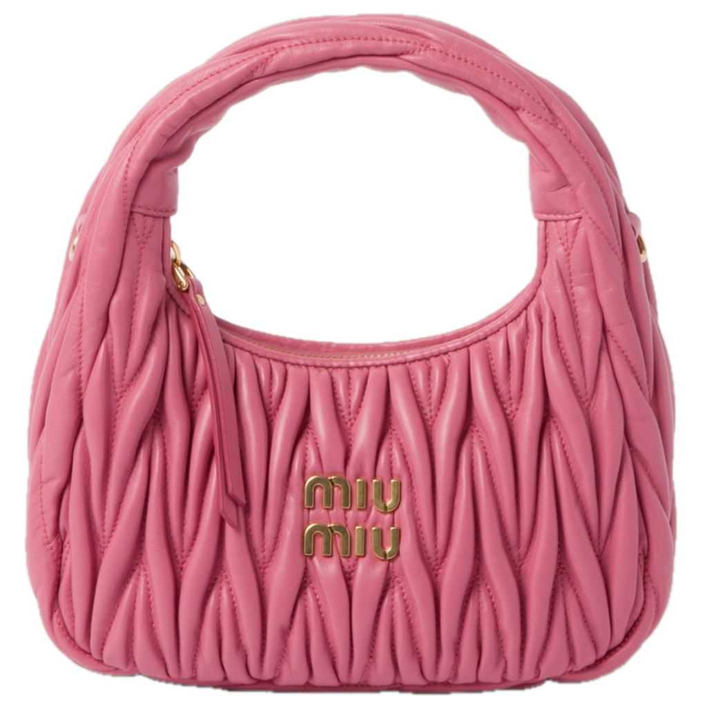 Túi Miu Miu Wander Matelassé Bag ‘Pink’ 5BC125-N88-F0638-V-OOY