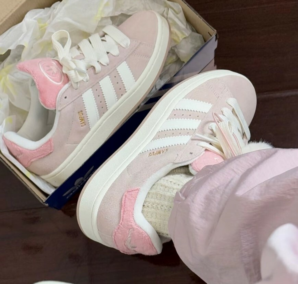 Giày Adidas Campus 00S ‘Pink’ JR8042 - Ảnh 5
