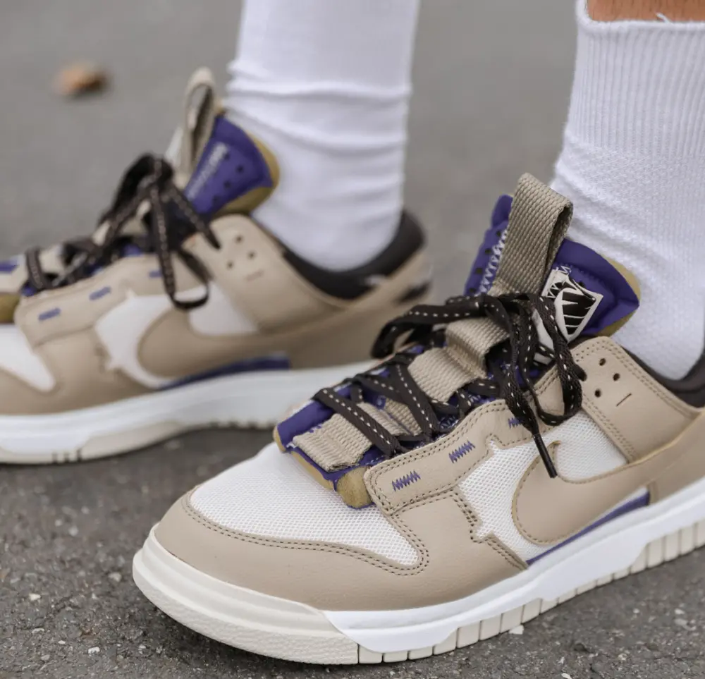 Giày Nike Air Dunk Jumbo ‘Mushroom’ DV0821-101 - Ảnh 3
