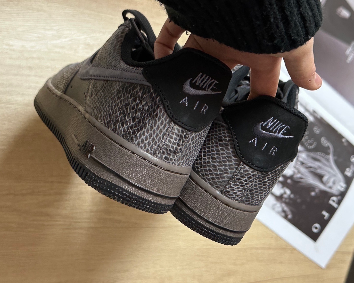 Giày Nike Air Force 1 Low ‘Snakeskin’ HF2898-001 - Ảnh 2