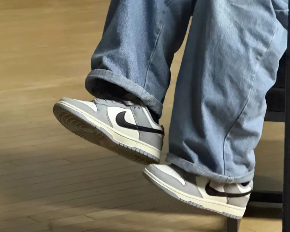 Giày Nike Dunk Low 'Smoke Grey' IB3079-101 - Ảnh 5