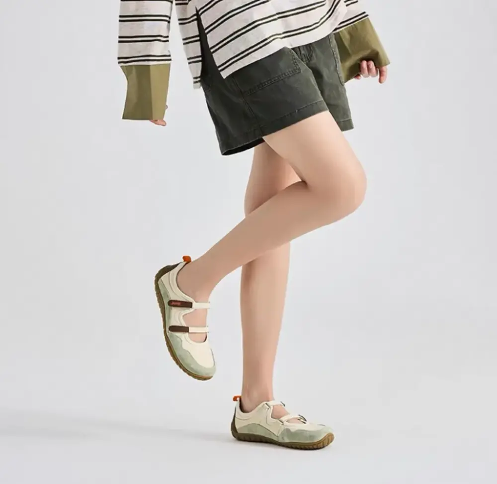 Giày Jeep Outdoor Low Top ‘Cream Light Green’ P651W13112 - Ảnh 5