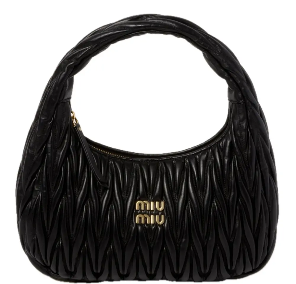 Túi Miu Miu Wander Matelassé ‘Black’ 5BC108-N88-F0002-V-OOY