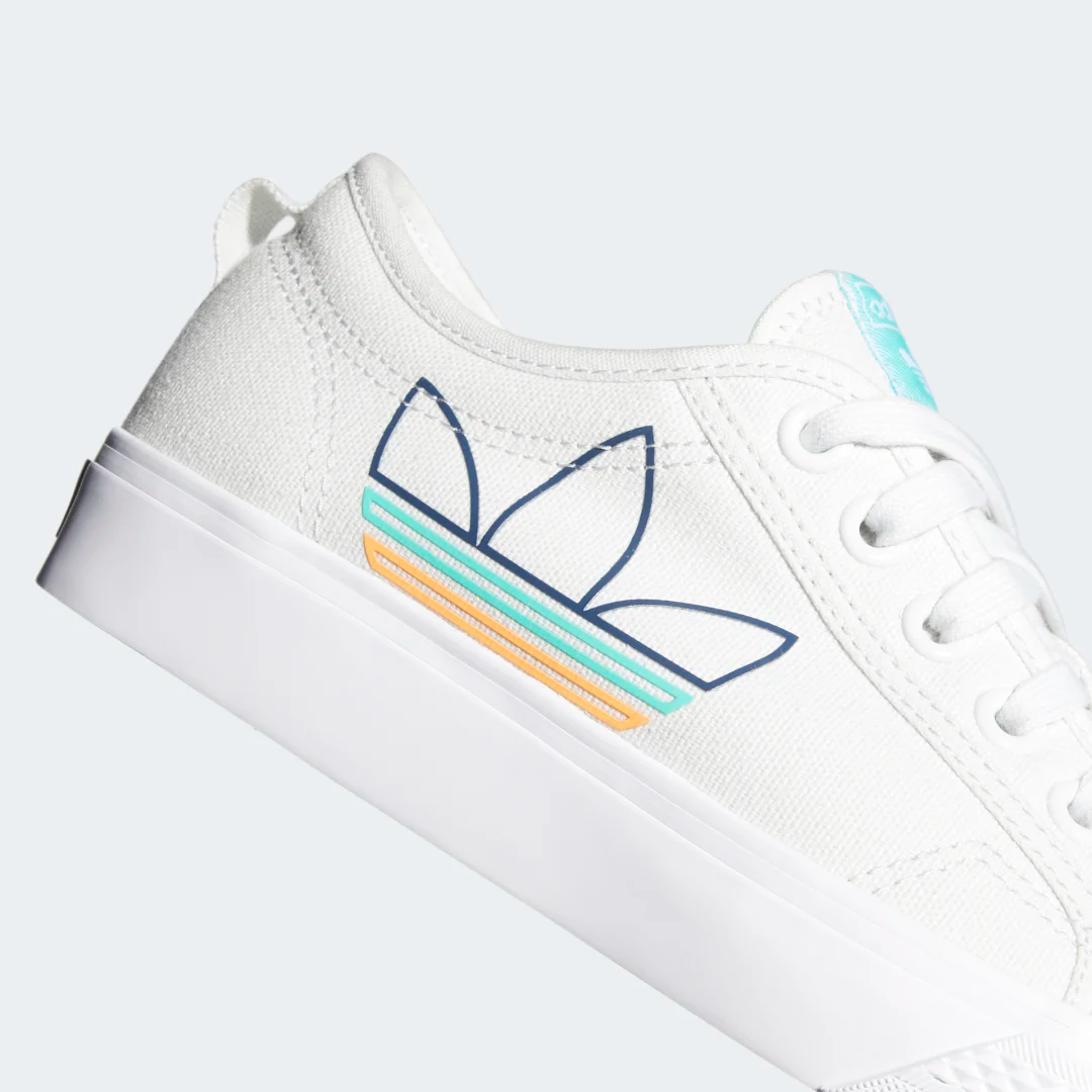 Alternative view of Giày Adidas Nizza Low Trefoil ‘Beige’ Q46353