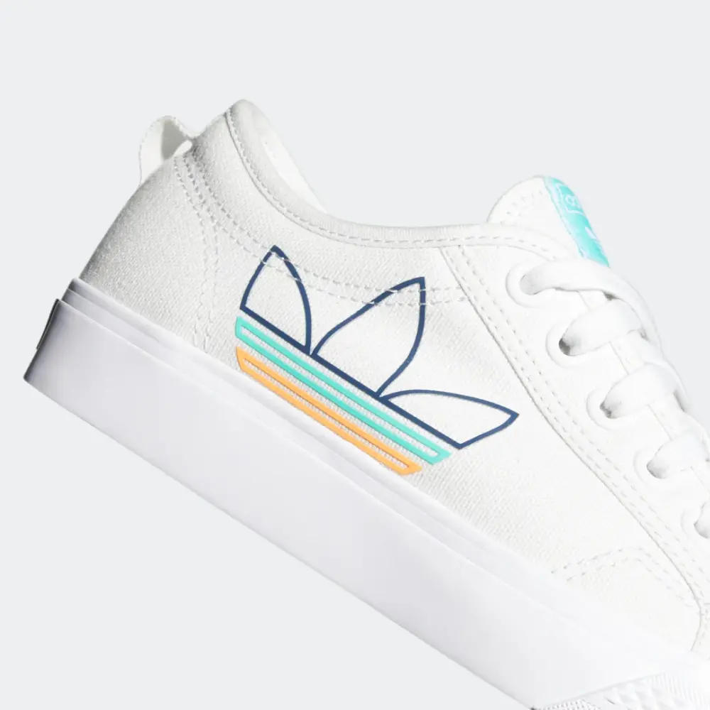 Alternative view of Giày Adidas Nizza Low Trefoil ‘Beige’ Q46353
