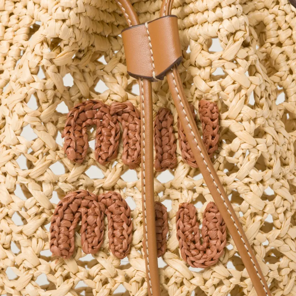 Alternative view of Túi Miu Miu Woven Fabric Mini-bag ‘Beige’ 5ND016-2DO1-F0A5T