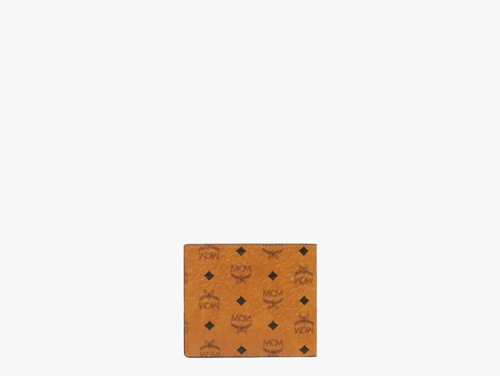 Alternative view of VÍ MCM Bifold Wallet Coin Pocket ‘Cognac’ MXSAAVI01CO001
