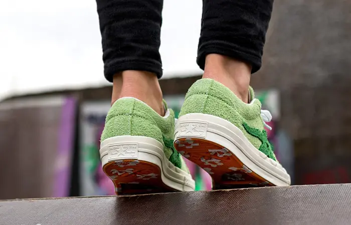 Giày Converse Golf Le Fleur x One Star Ox ‘Jade Lime’ 160327C - Ảnh 4