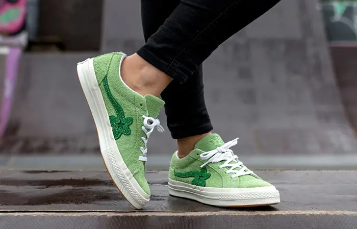 Alternative view of Giày Converse Golf Le Fleur x One Star Ox ‘Jade Lime’ 160327C
