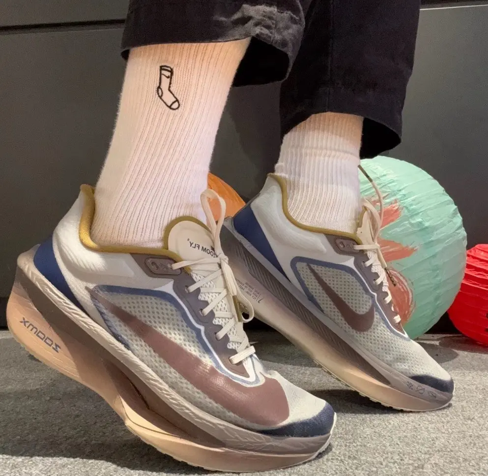 Giày Nike Zoom Fly 6 Premium ‘Light Bone Cave Stone’ HV4366-072 - Ảnh 3