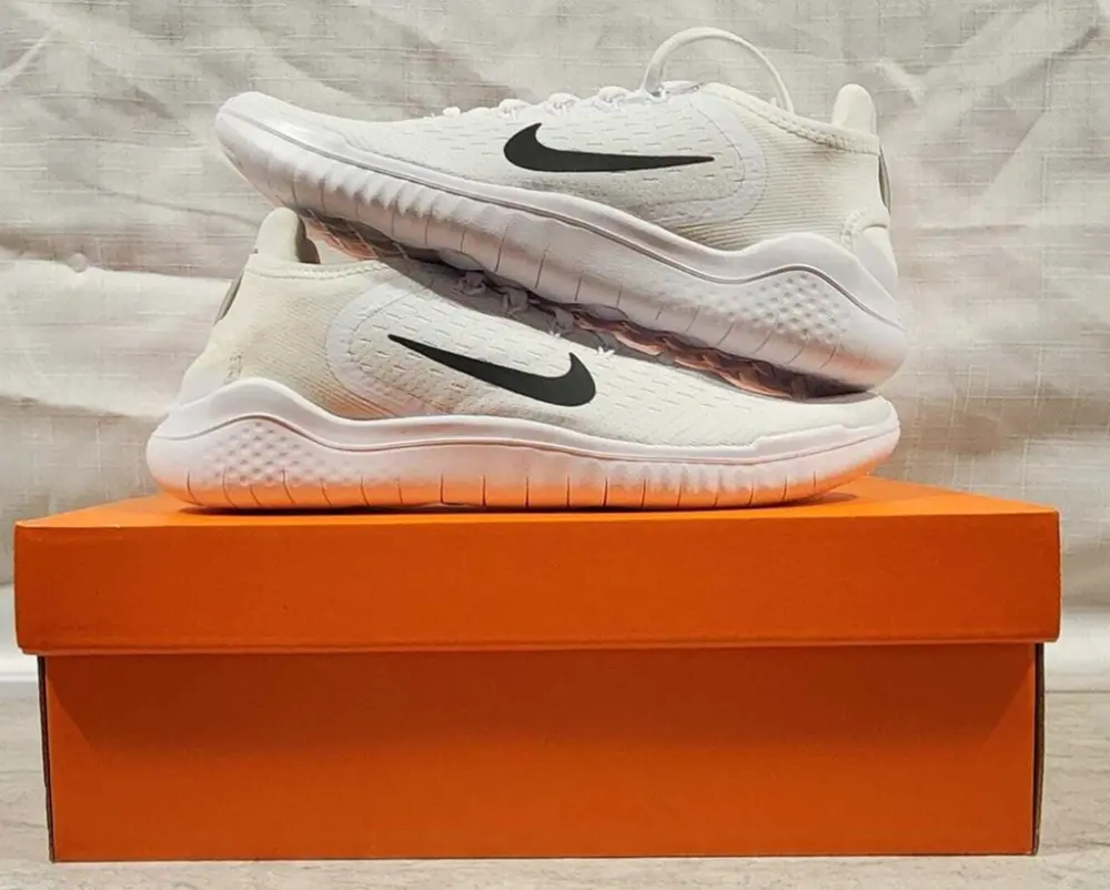Giày Nike Free RN 2018 ‘White Black’ 942836-100 - Ảnh 5