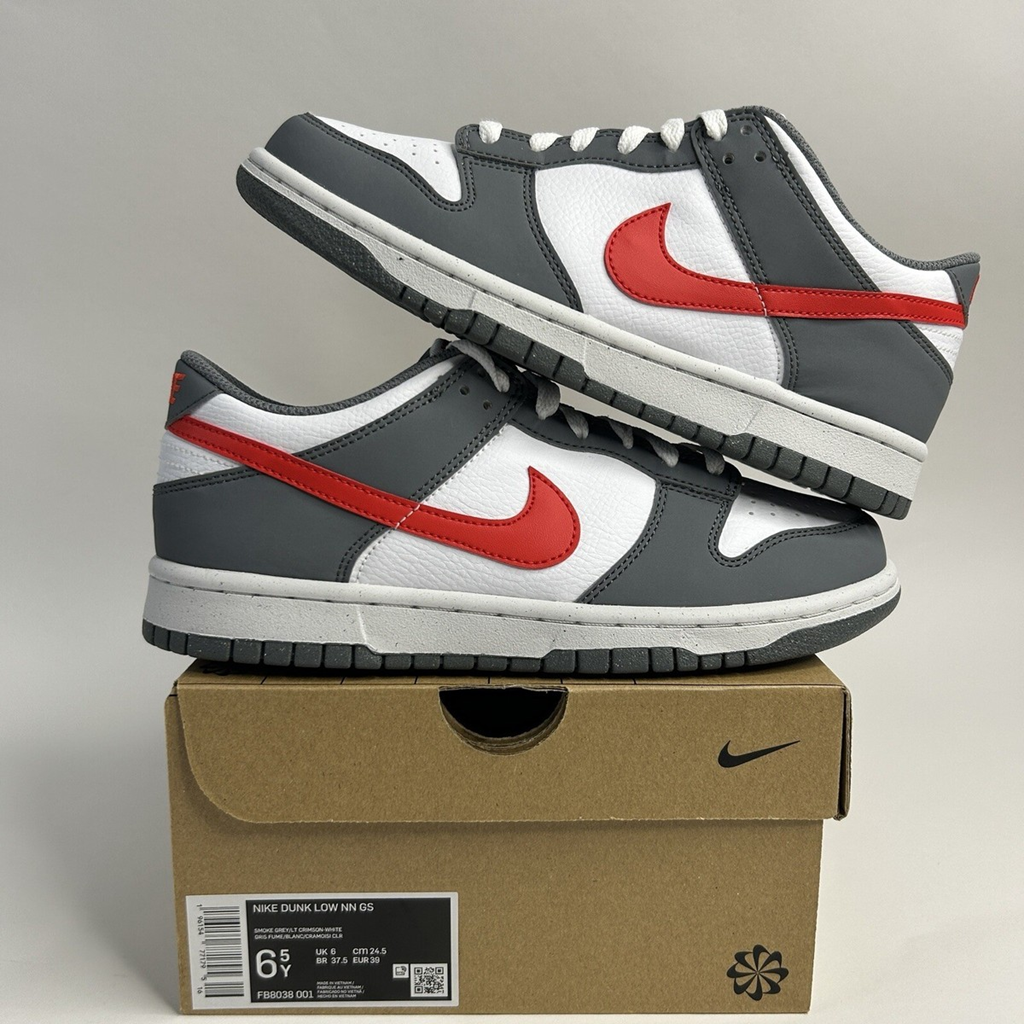 Alternative view of Giày Nike Dunk Low Next Nature ‘Smoke Grey Light Crimson’ FB8038-001