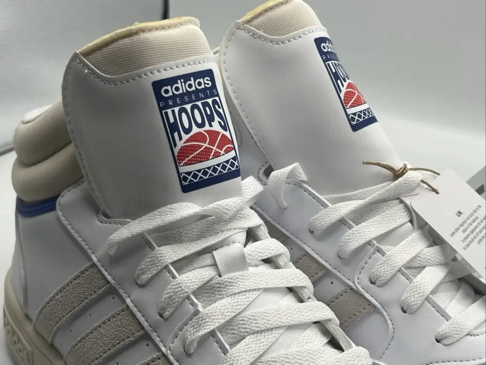 Giày Adidas Hoops Mid ‘White Cream’ GZ1345 - Ảnh 3
