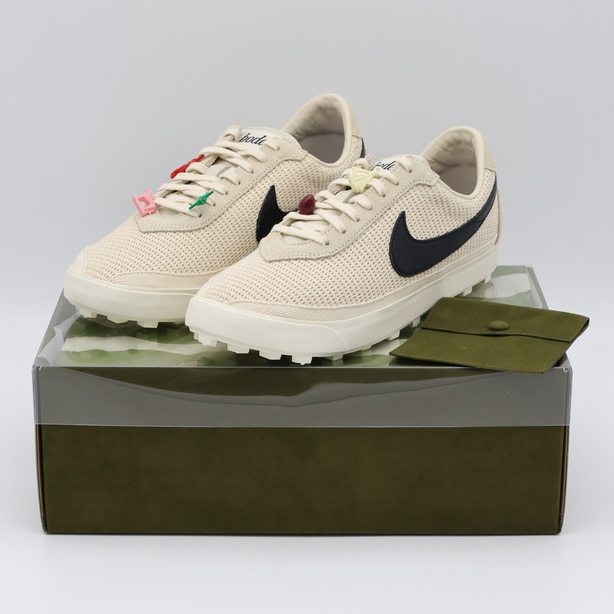 Alternative view of Giày Nike Astro Grabber x Bode ‘Natural Black’ FQ6892-100