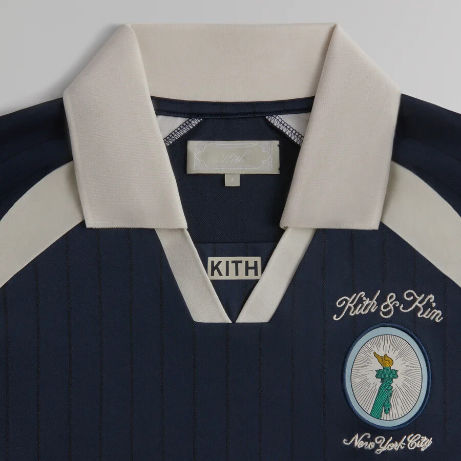 Áo Kith New York Edison Soccer Jersey ‘Nocturnal’ KHM032238-413 - Ảnh 4