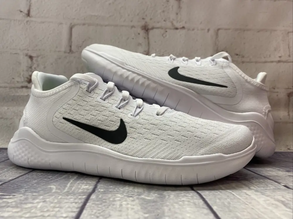 Giày Nike Free RN 2018 ‘White Black’ 942836-100 - Ảnh 6