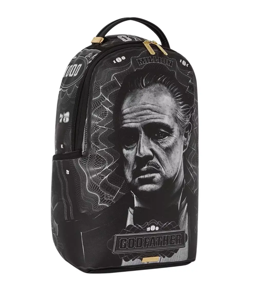 Balo Sprayground Godfather 'Gray' W1045755 - Ảnh 4