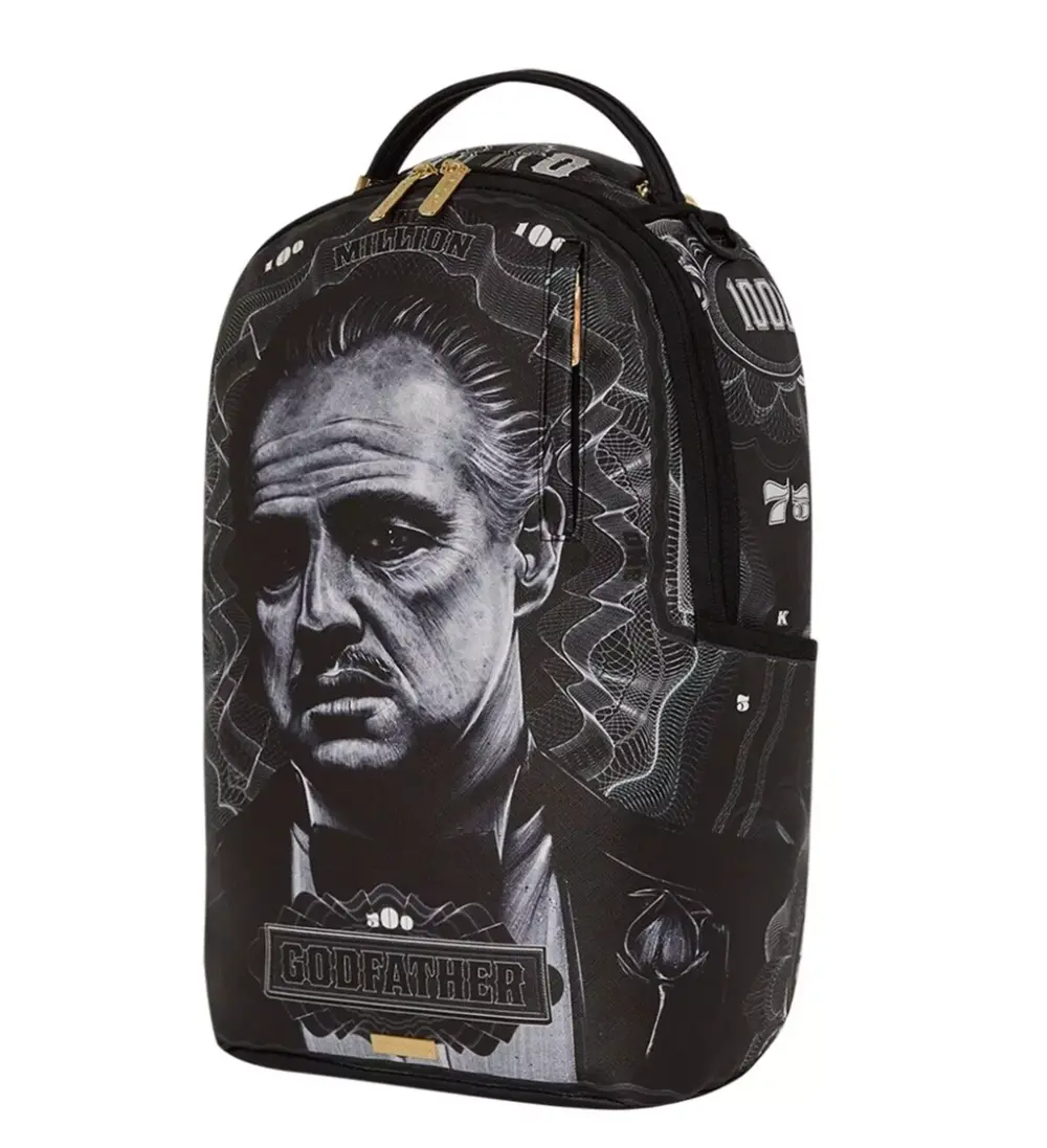 Balo Sprayground Godfather 'Gray' W1045755 - Ảnh 3