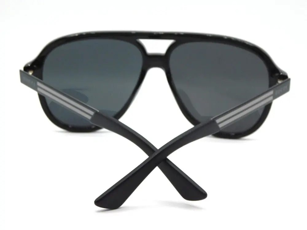 Kính Gucci Grey Aviator ‘Black’ GG0688S-001-59 - Ảnh 3