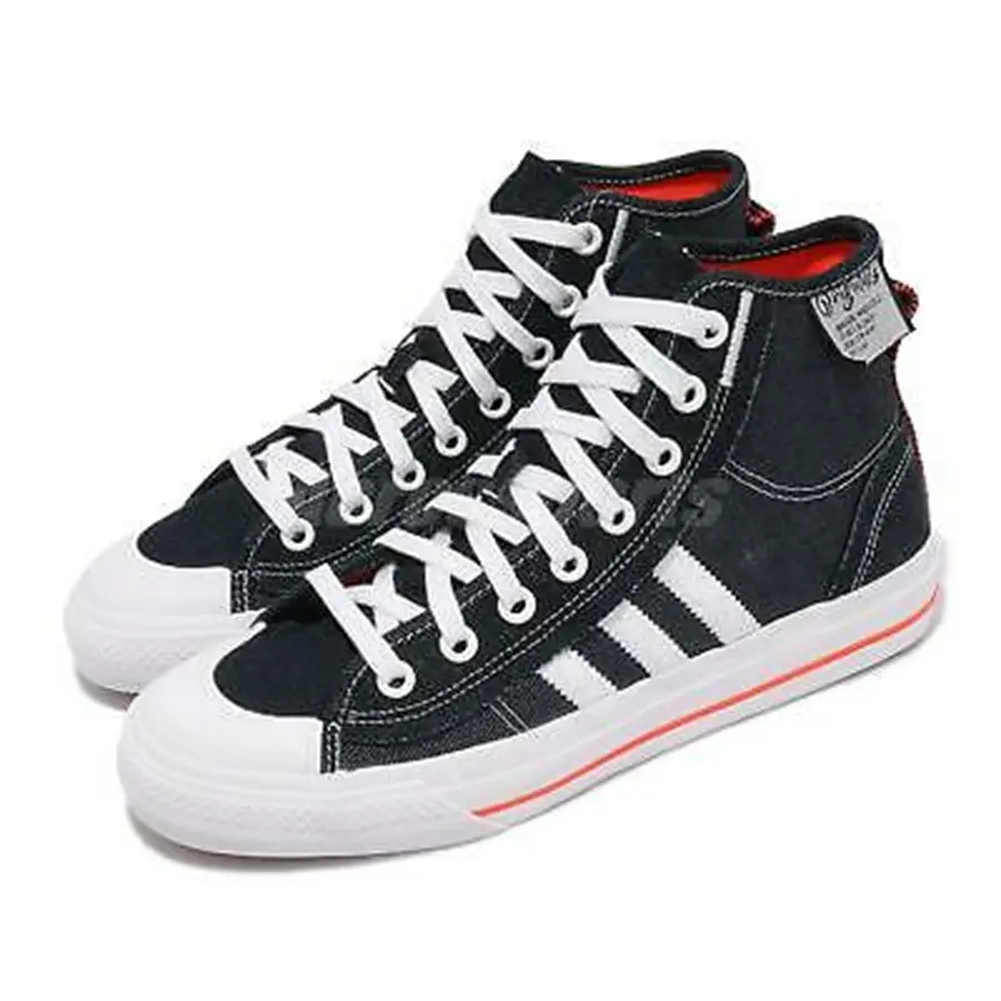 Alternative view of Giày Adidas Nizza Hi RF ‘Navy Denim White’ H67835