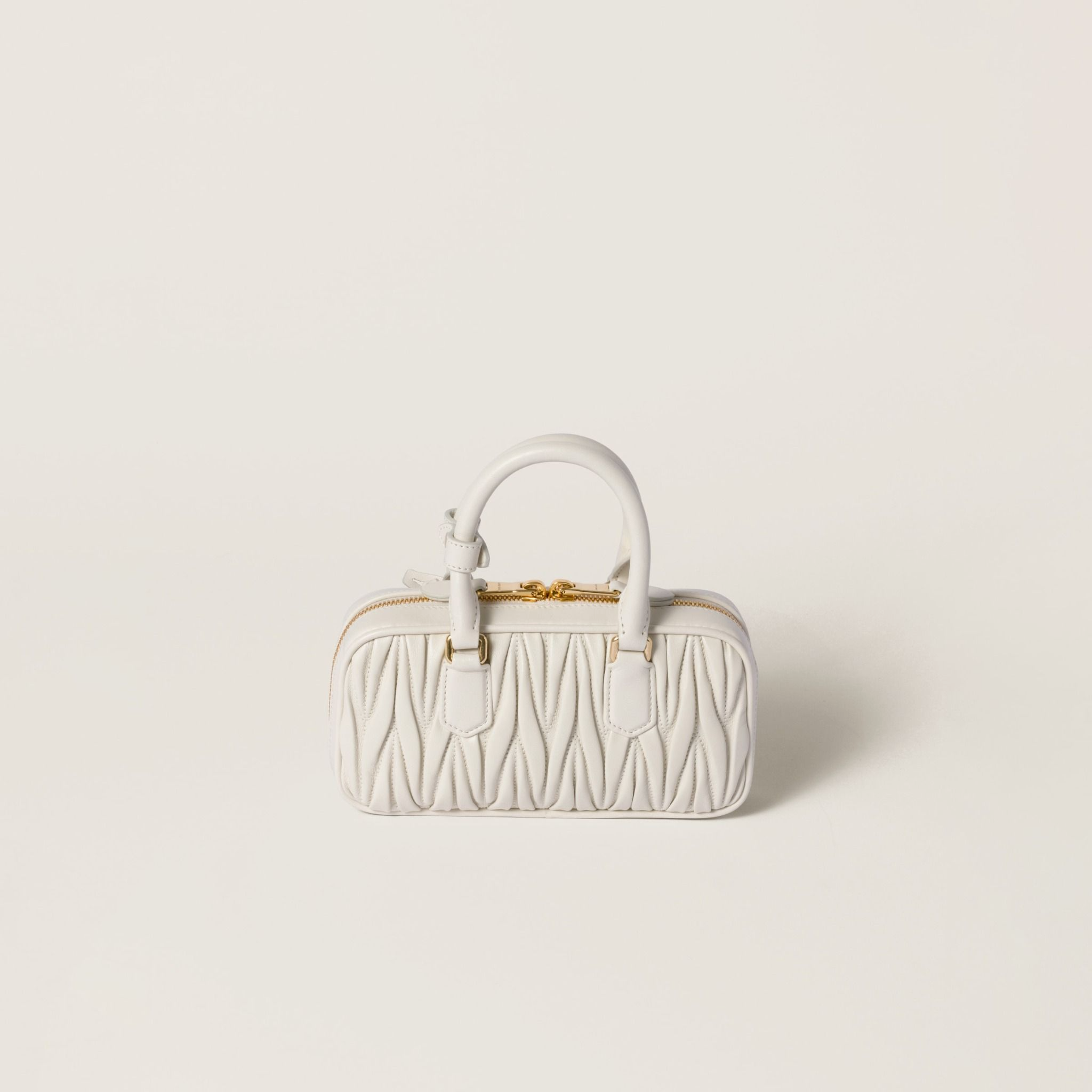 Alternative view of Túi Miu Miu Arcadie Matelassé Mini ‘White’ 5BP088-N88-F0009-V-OOO