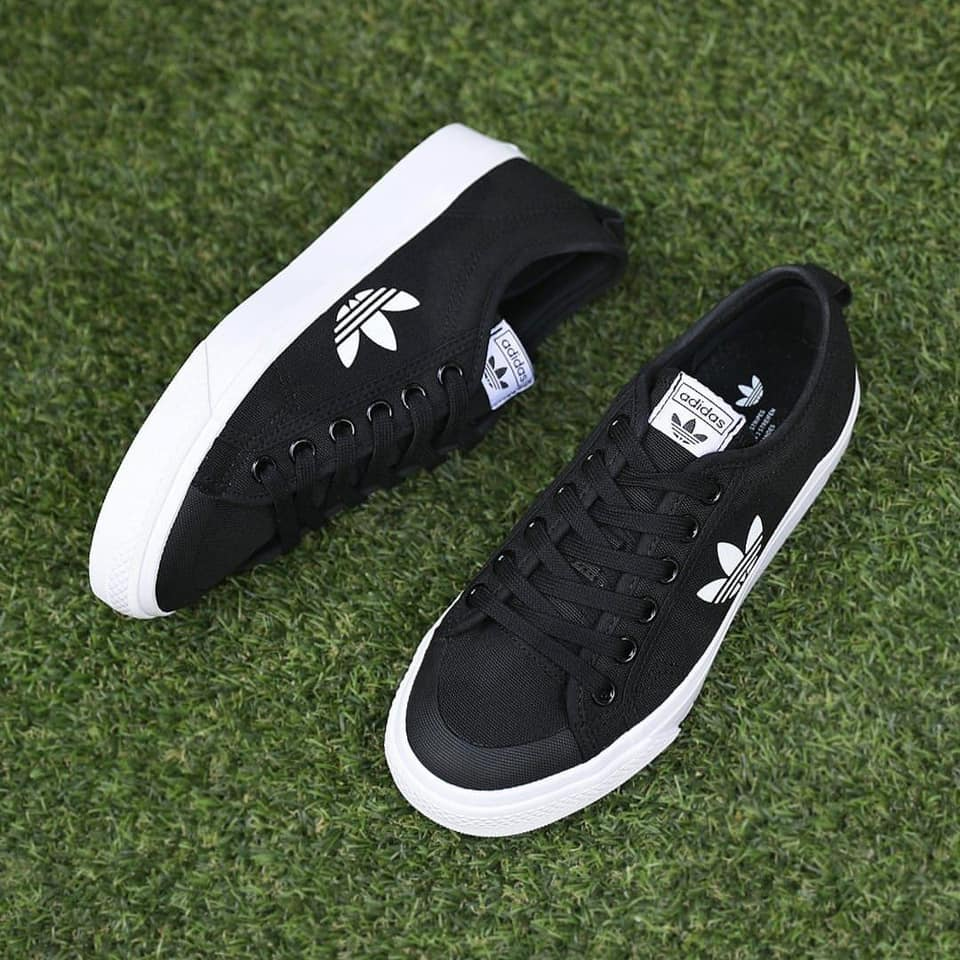 Giày Adidas Nizza Trefoil ‘Core Black’ FW5185 - Ảnh 3