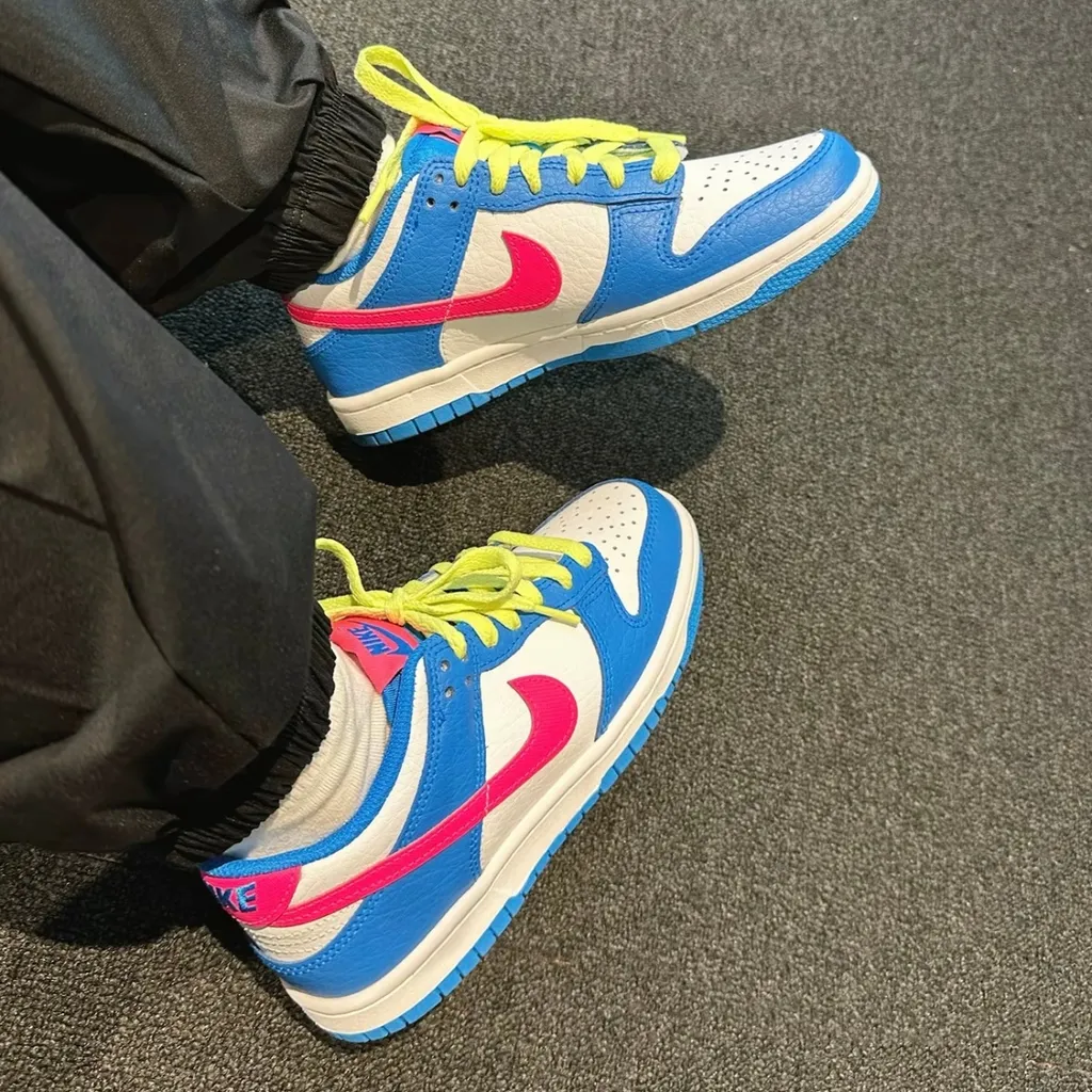 Alternative view of Giày Nike Dunk Low GS ‘Photo Blue’ IB7747-406