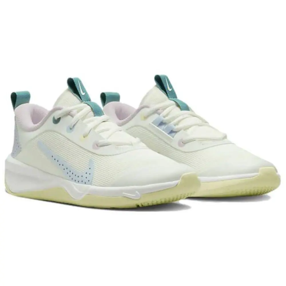 Giày Nike Omni Multi-Court GS ‘Citron Tint Cobalt Bliss’ DM9027-101 - Ảnh 3
