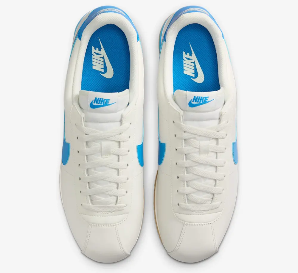 Giày Nike Cortez Leather ‘Sail Gum Yellow Light Photo’ DM4044-112 - Ảnh 3