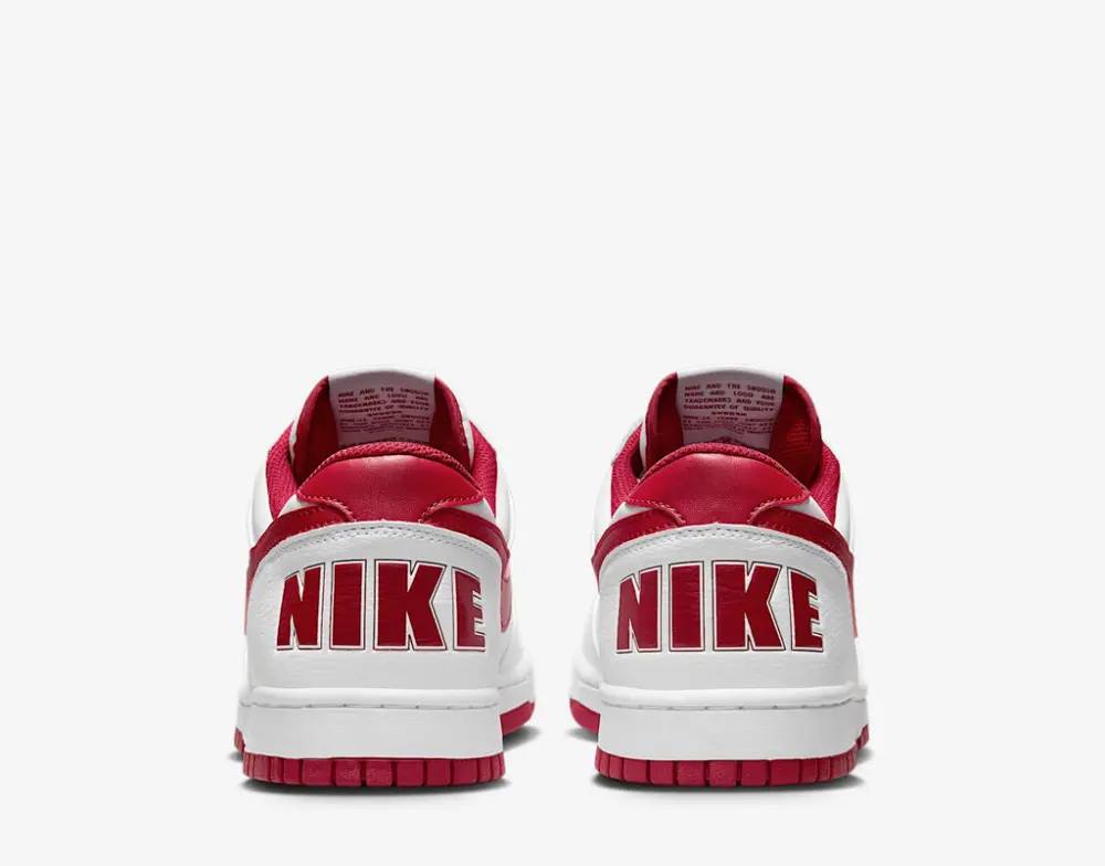 Giày Nike Big Nike Low ‘White Gym Red’ 355152-150 - Ảnh 4
