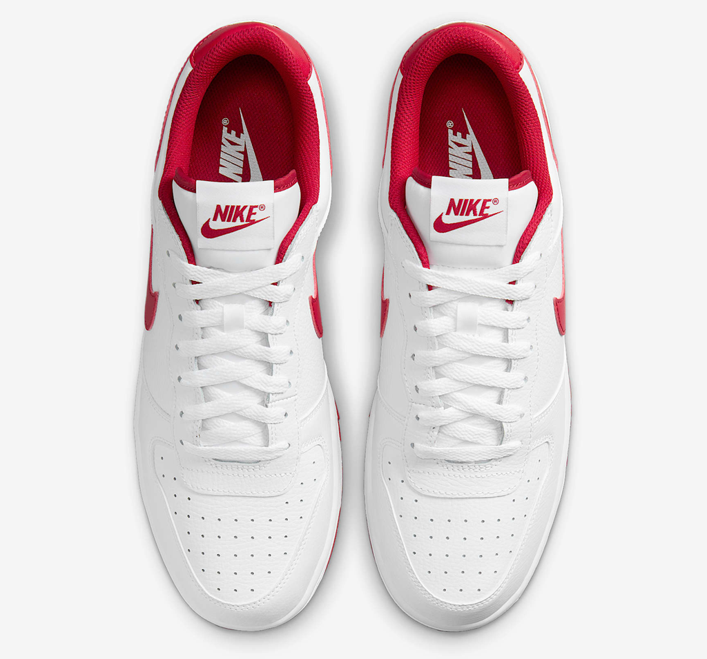 Alternative view of Giày Nike Big Nike Low ‘White Gym Red’ 355152-150