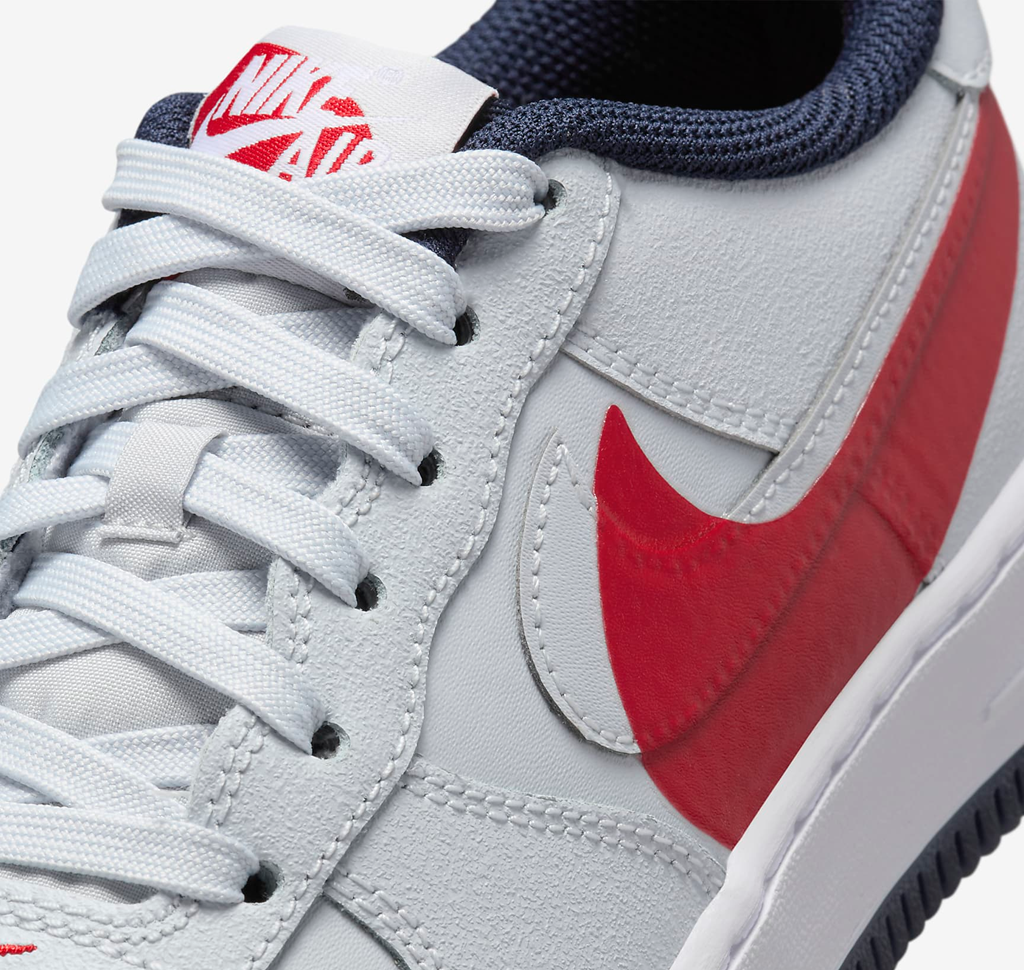 Giày Nike Air Force 1 LV8 4 ‘White Red’ FQ4118-001 - Ảnh 3