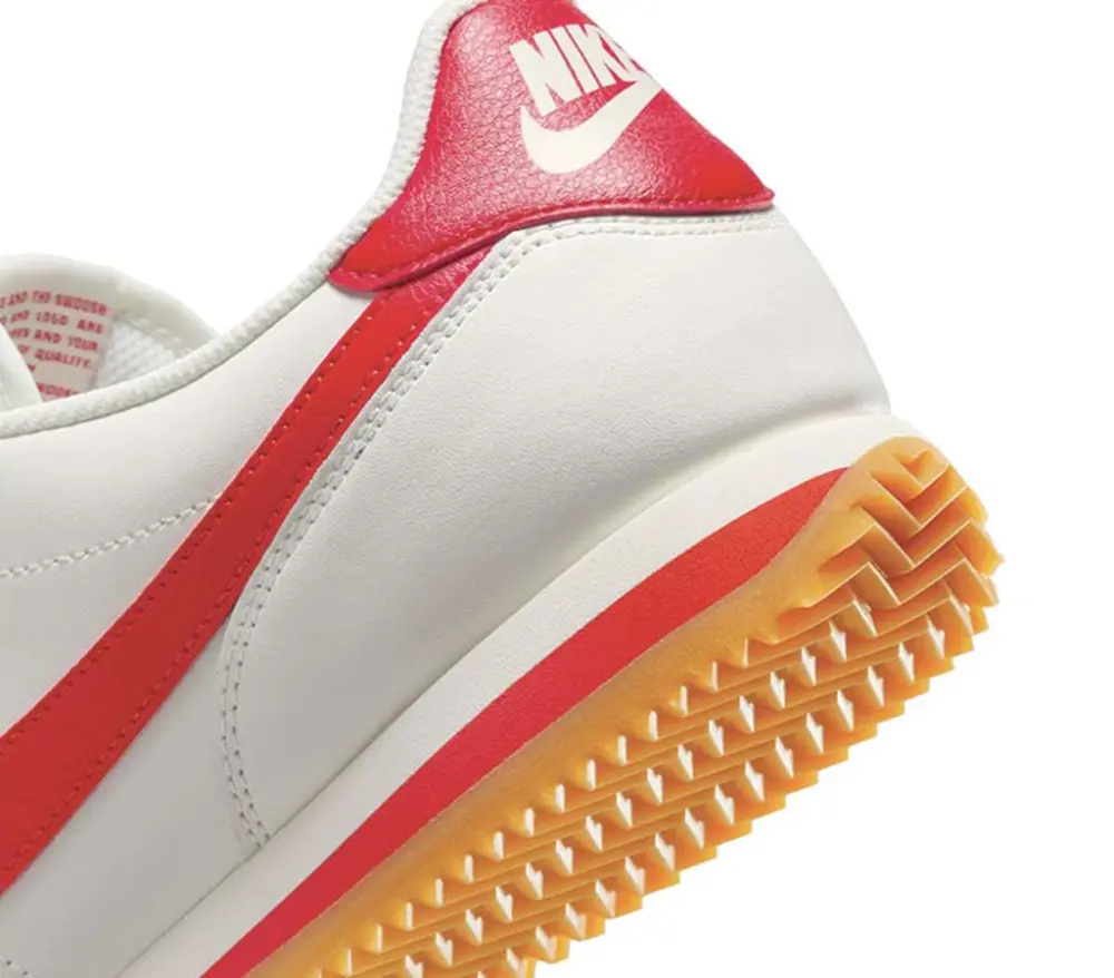 Giày Nike Cortez Leather ‘Sail University Red Gum’ DM4044-110 - Ảnh 3