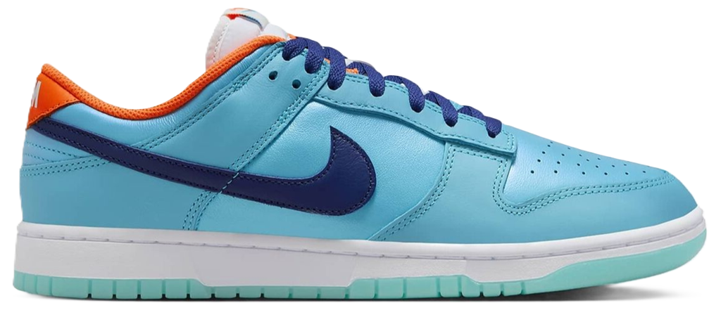 Giày Nike Dunk Low SE 'Baltic Blue Total Orange' HQ1538-416
