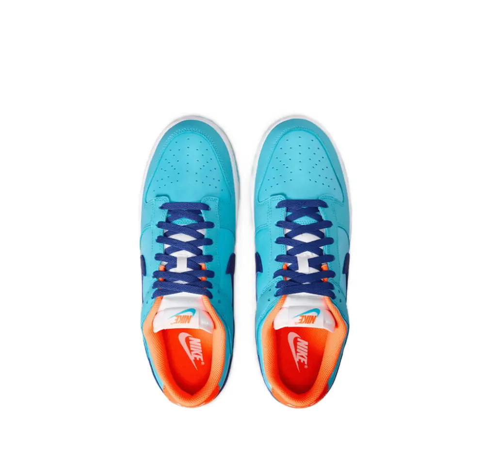 Giày Nike Dunk Low SE 'Baltic Blue Total Orange' HQ1538-416 - Ảnh 5