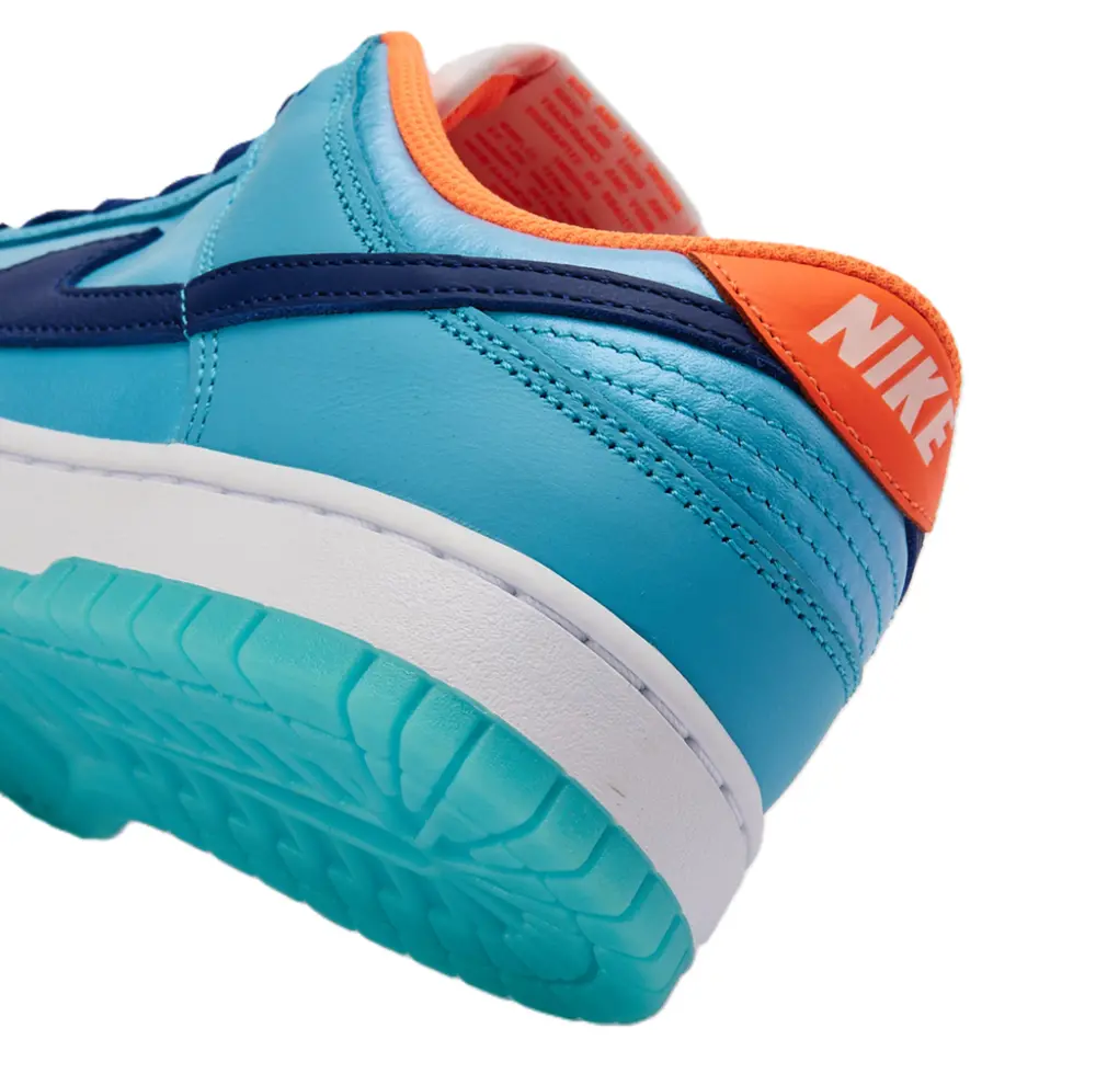 Alternative view of Giày Nike Dunk Low SE 'Baltic Blue Total Orange' HQ1538-416
