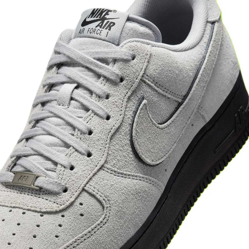 Giày Nike Air Force 1 Low ‘Smoke Grey Suede’ HQ1966-001 - Ảnh 6