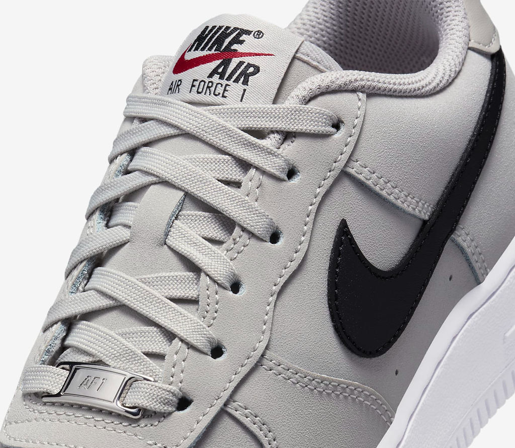 Giày Nike Air Force 1 LV8 GS ‘Light Iron Ore White Black’ FZ1021-001 - Ảnh 5