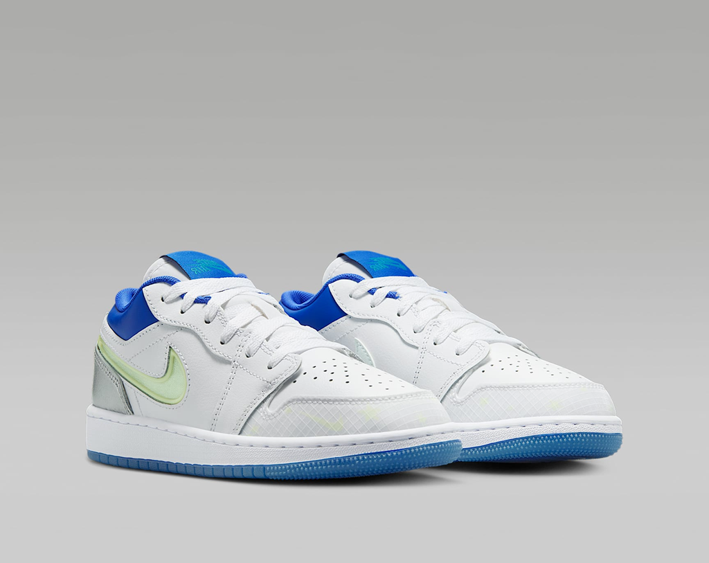 Giày Nike Air Jordan 1 Low GS ‘The Sky Is Not The Limit’ HJ9955-100 - Ảnh 4