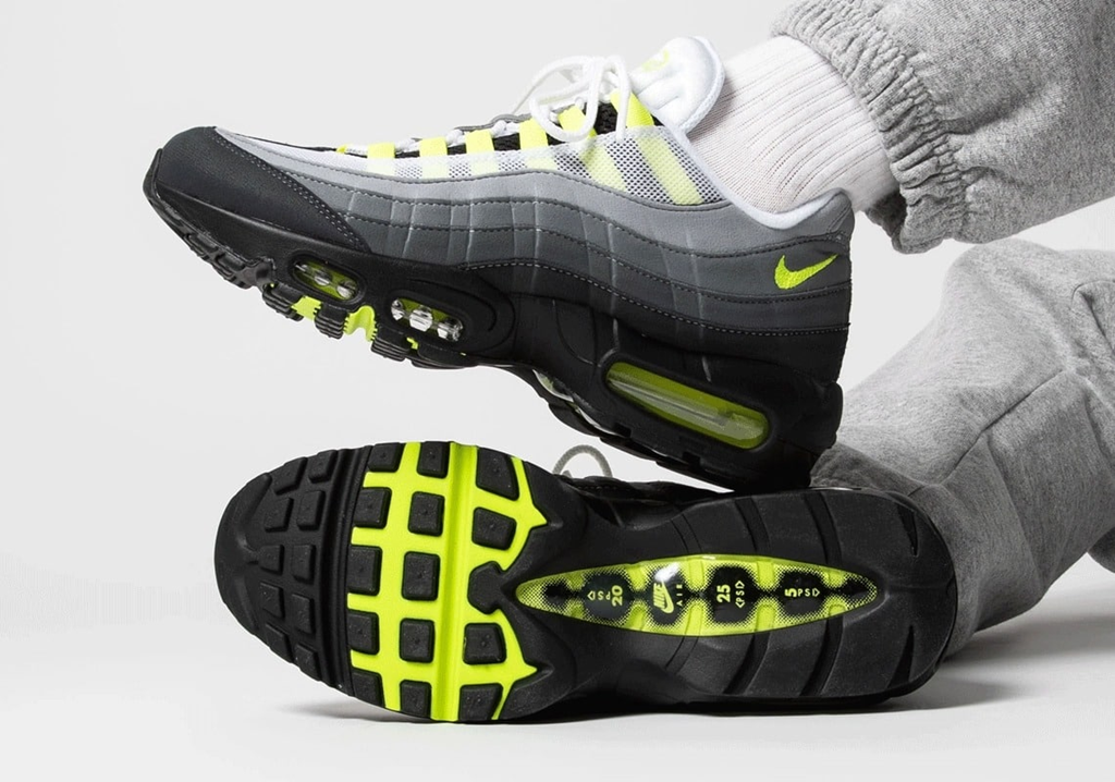 Giày Nike Air Max 95 OG ‘Neon’ 2020 CT1689-001 - Ảnh 6