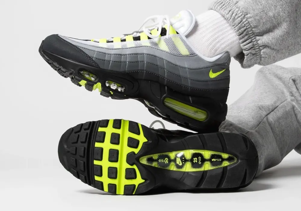 Giày Nike Air Max 95 OG ‘Neon’ 2020 CT1689-001 - Ảnh 6