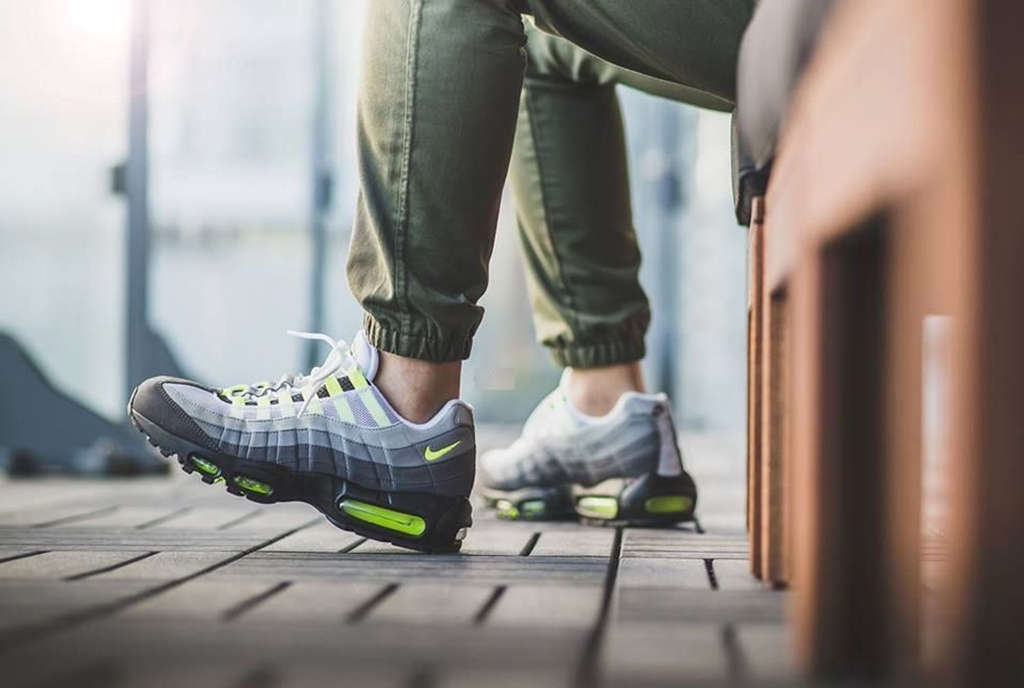 Giày Nike Air Max 95 OG ‘Neon’ 2020 CT1689-001 - Ảnh 3