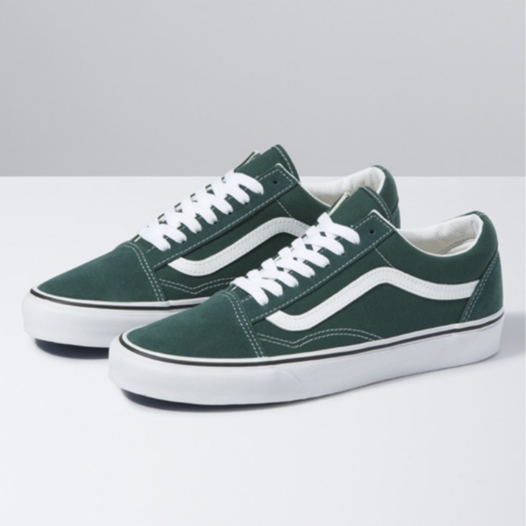 Giày Vans UA Old Skool ‘Green White’ VN0A4U3B2NC - Ảnh 5