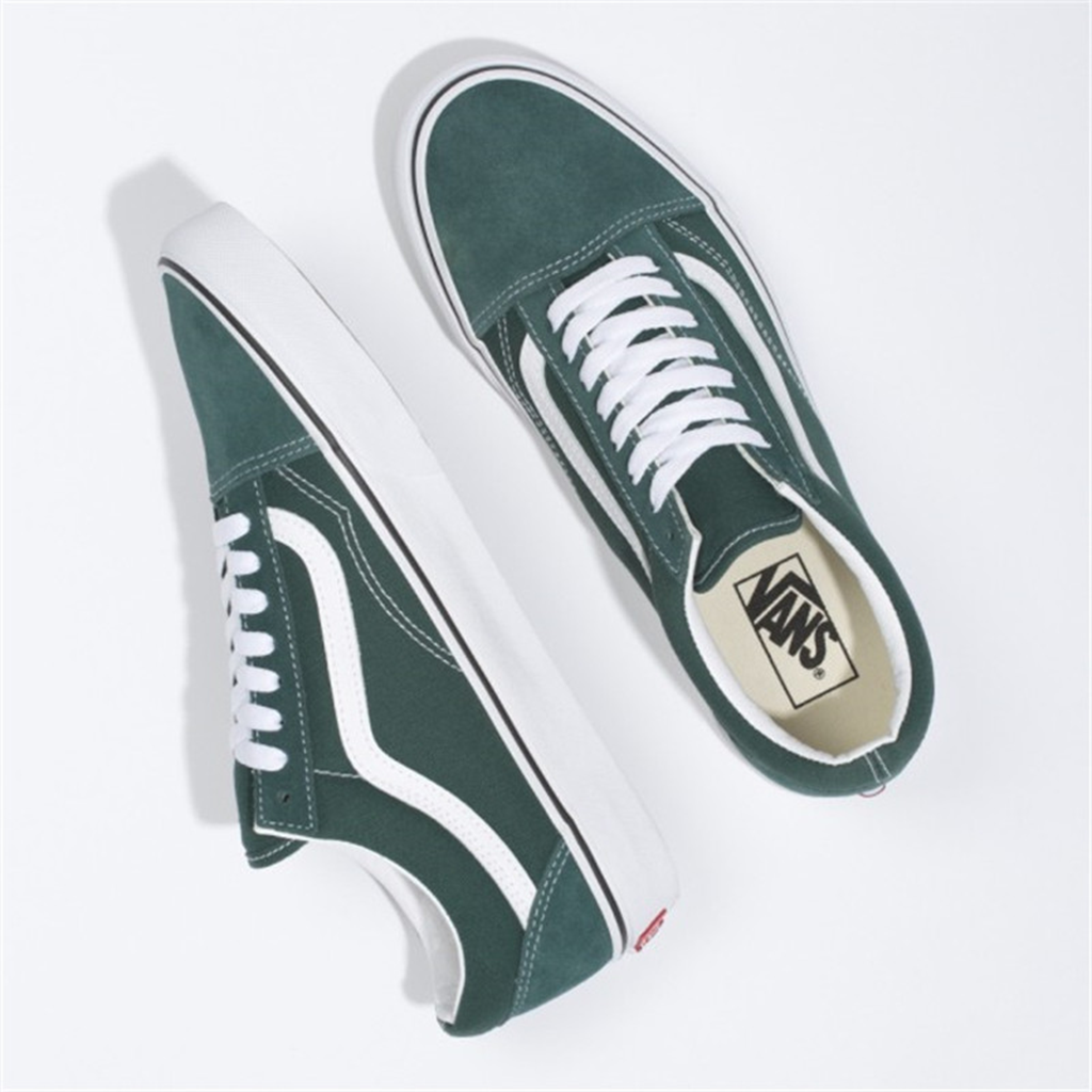 Alternative view of Giày Vans UA Old Skool ‘Green White’ VN0A4U3B2NC