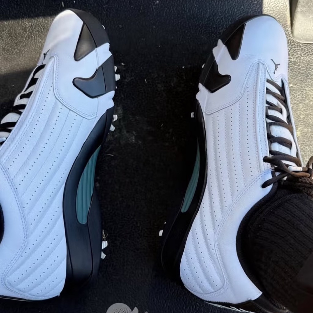 Giày Nike Air Jordan 14 Retro Golf ‘Oxidized Green’ HJ7710-100 - Ảnh 5