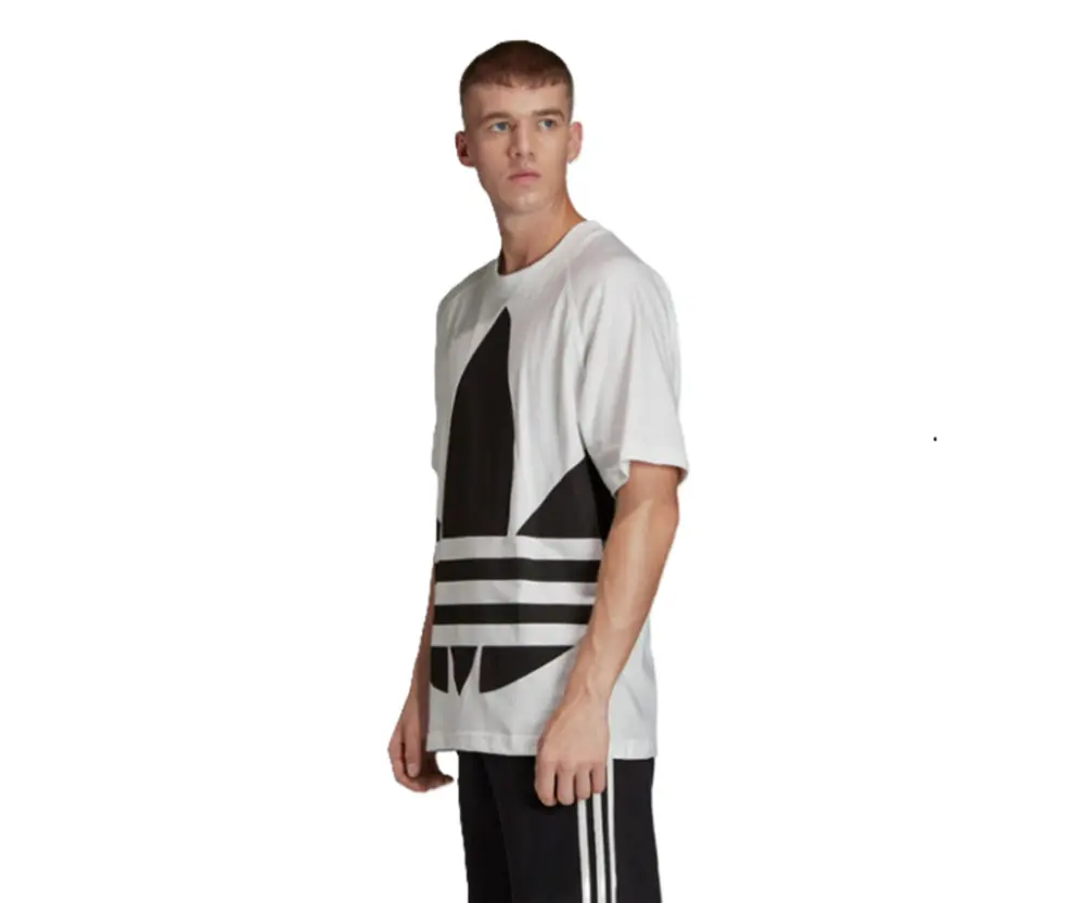 Alternative view of Áo Adidas Big Trefoil Boxy Tee White FM9903