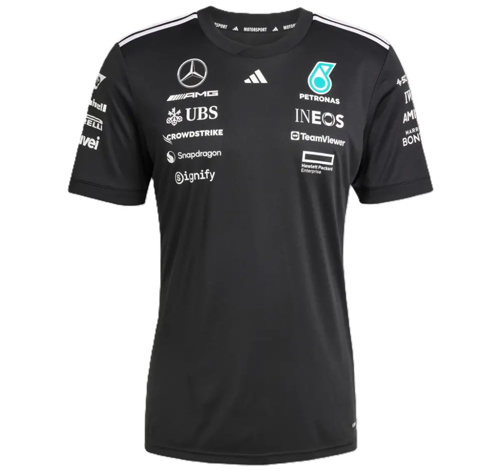 Áo Adidas Mercedes AMG Petronas Formula One Team ‘Black’ JW5361